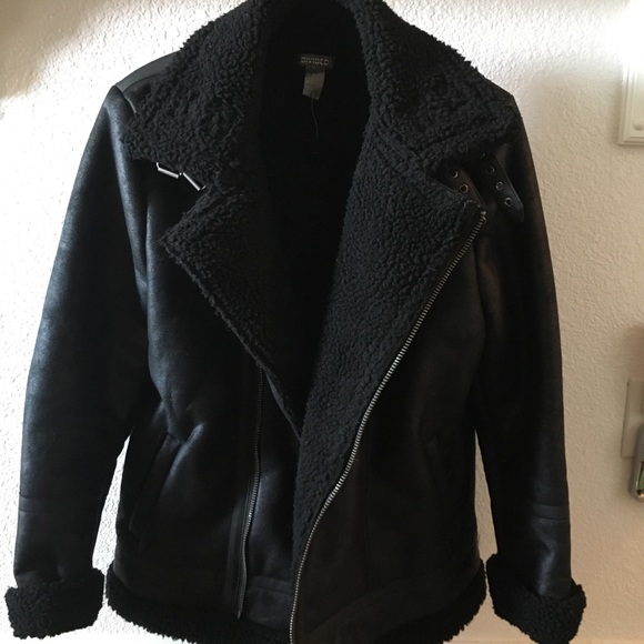Black Biker Jacket - Picture 1 of 2